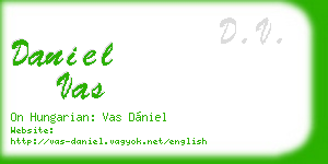daniel vas business card